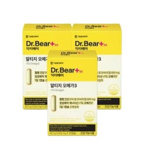 대웅제약 닥터베어 EX 알티지 오메가3 30정 (4개)_이미지