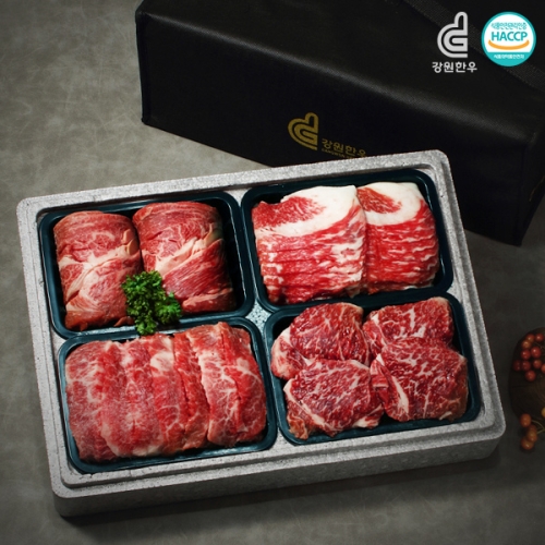 1+등급 한우 스페셜 구이선물세트 1호 1.2kg