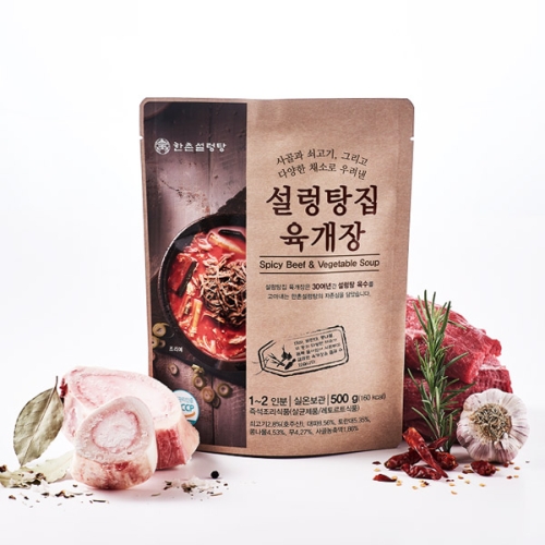 한촌설렁탕 설렁탕집 육개장 500g 3팩