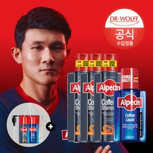 알페신 카페인 샴푸 C1 375ml x 3개+카페인 리퀴드 200ml_이미지