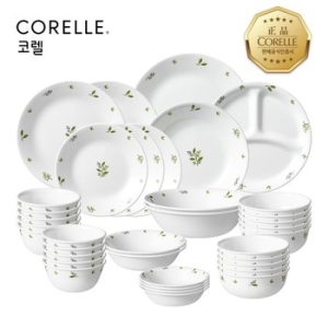 코렐 팬시스티치 원형 10인 홈세트 36P_이미지