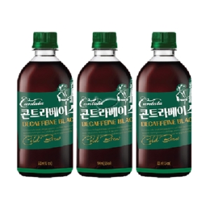 롯데칠성음료 칸타타 콘트라베이스 디카페인 블랙 500ml (20개)_이미지