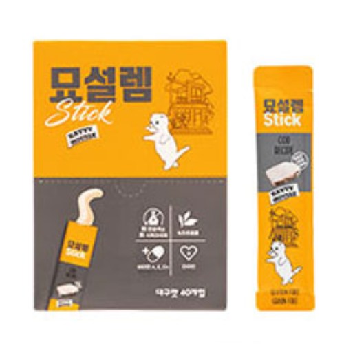 묘설렘 대구 스틱 400g (10g x 40p)