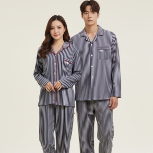 바풀 HY FX 188677-8 남녀커플 잠옷 피치기모 카라잠옷 상하세트 블랙 앤 화이트체크이미지입니다. 누르면 해당 게시물로 새창이동합니다.