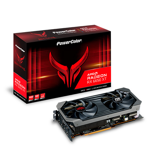 PowerColor �󵥿� RX 6650 XT Red Devil D6 8GB