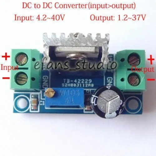 DC �� ���� �ٿ� ������ 5-40V-3.3V 5V 12V ��Ʈ ���� ���ַ�����