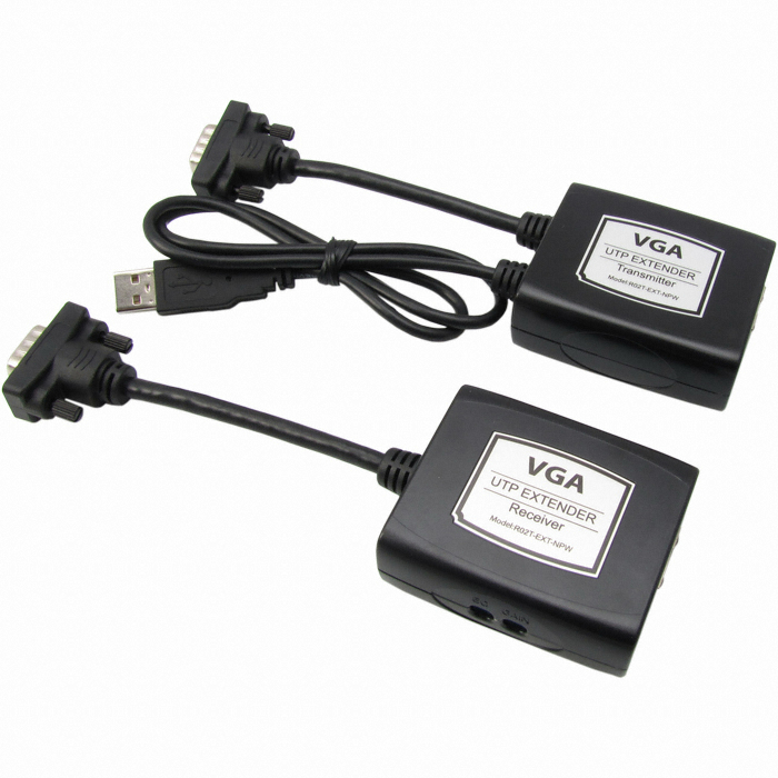 강원전자 NETmate VGA 1:1 무전원 리피터 (NM-TNT03)_이미지