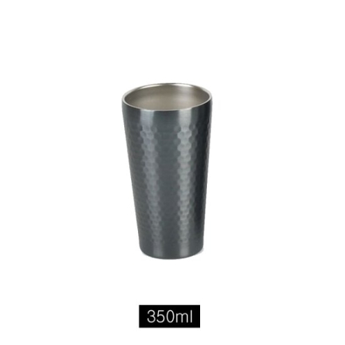 키오 블랙허니 이중진공 스텐컵 350ml