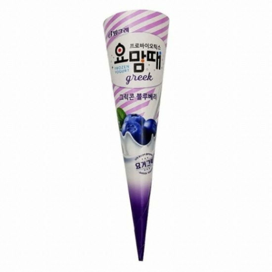 빙그레 요맘때 그릭콘 블루베리 150ml (20개)_이미지