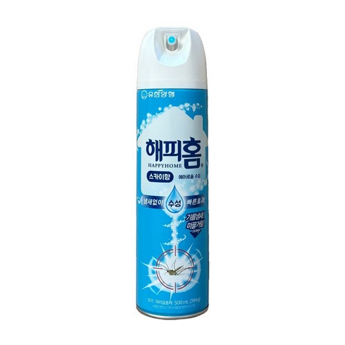 해피홈 에어로솔 수성 스카이향 500ml (3개)_이미지