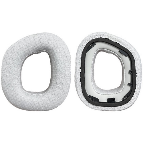 젬스트 커세어 HS80 게이밍 헤드셋 호환 매쉬 이어패드 (화이트)
