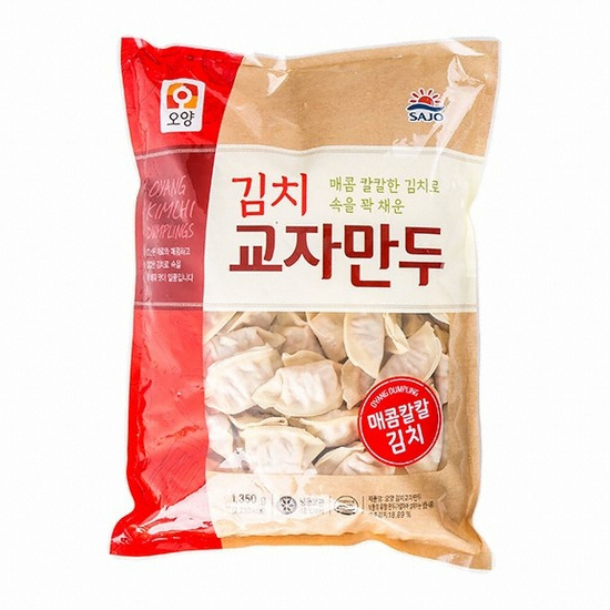 사조대림 오양 김치교자만두 1.35kg (1개)