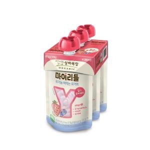 상하목장 마이리틀 유기농 짜먹는 요거트 딸기블루베리 85g