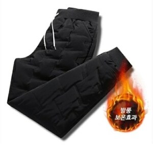 에스티오 SK a 천삼백케이 에프랩 겨울 방한 <b>패딩</b><b>바지</b> 방풍 보온 작업<b>바지</b> FLPP2201 행복한 쇼핑 SK스토아