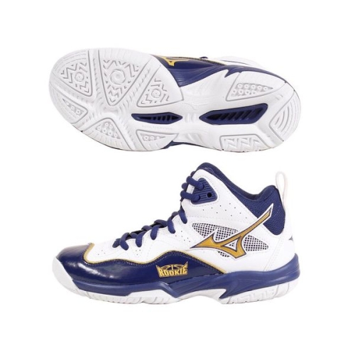 미즈노 키즈 주니어 농구화 루키 인도어화 농구 신발 BB5 W1GC197052_이미지