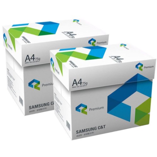 삼성물산 프리미엄 복사용지 A4 75g (25,000매)