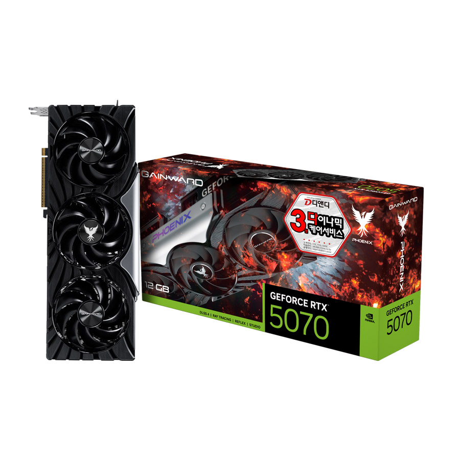 GAINWARD ������ RTX 5070 �Ǵн� D7 12GB