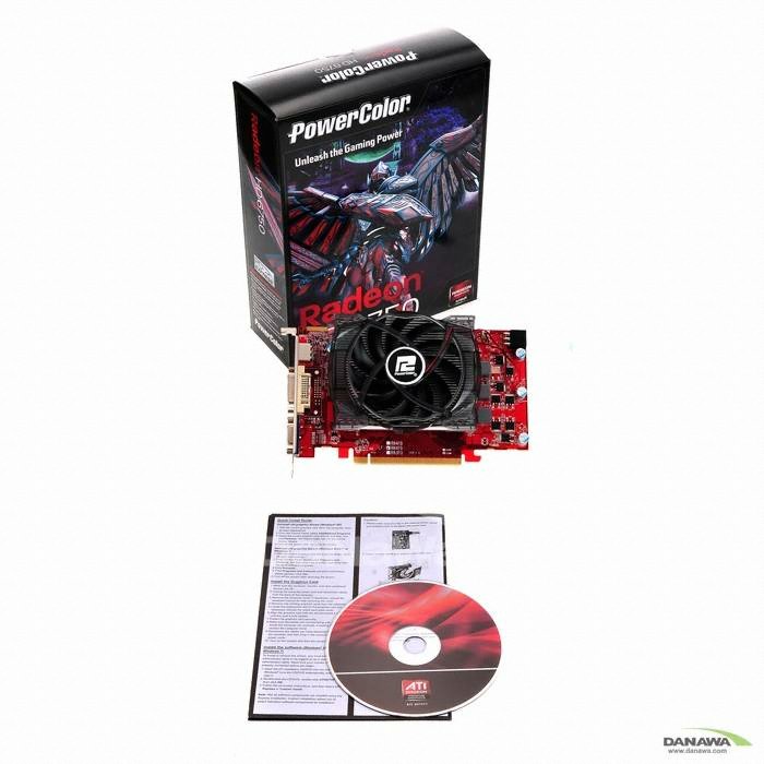 PowerColor �󵥿� HD 6750 H2 D5 512MB ���