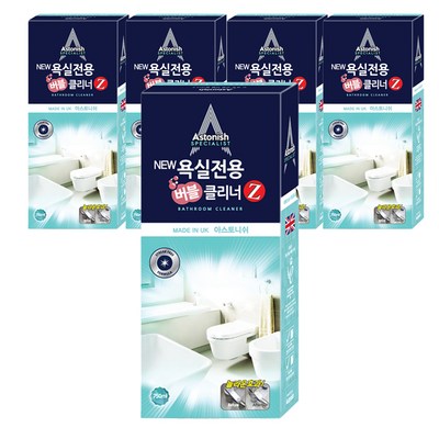 아스토니쉬 욕실전용 버블클리너 Z 750ml (5개)_이미지
