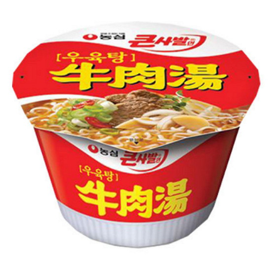 농심 우육탕 큰사발 115g (5개)