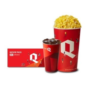 씨네Q 씨네Q 1인 패키지(팝콘R1+탄산R1+관람권1매)_이미지