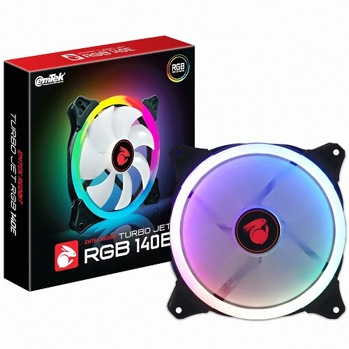 이엠텍 레드빗 TURBO JET FAN 140E (1팩)_이미지
