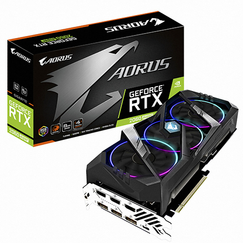 GIGABYTE AORUS 지포스 RTX 2060 SUPER D6 8GB