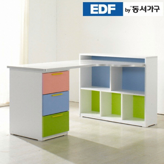 동서가구 컨셉트 MU298 h형 미니 책상세트 930 (93x150cm)_이미지