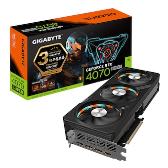 GIGABYTE 지포스 RTX <b>4070</b> <b>SUPER</b> GAMING OC D6X 12GB 제이씨현
