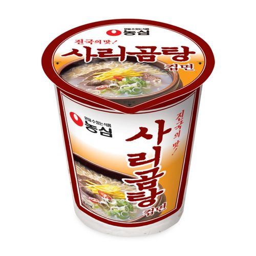 농심 사리곰탕 컵면 61g (36개)_이미지