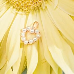 로이드 GB 하트 진주 비쥬참 14k GOLD 펜던트 LPP21044G_이미지