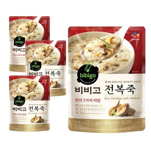 CJ제일제당 햇반 전복죽 420g (4개)