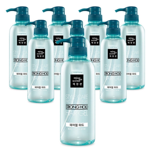 미쟝센 스타일 케어 스트롱 홀드 헤어젤 하드 500ml (8개)_이미지