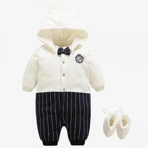 조이멀티 조이멀티 젠틀맨 발싸개 유아 방한 우주복 59-90 303991