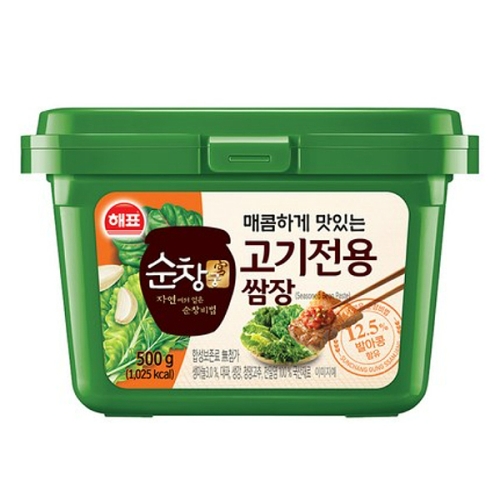 해표 순창궁 고기전용 쌈장 500g (4개)_이미지