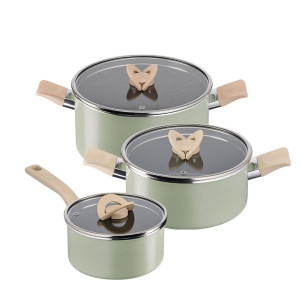 IH 블라썸 민트 냄비 3종 (양수20,24+전골24)