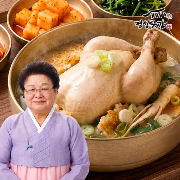 팔도식품 정성곳간 누룽지 삼계탕 1.2kg (8개)_이미지