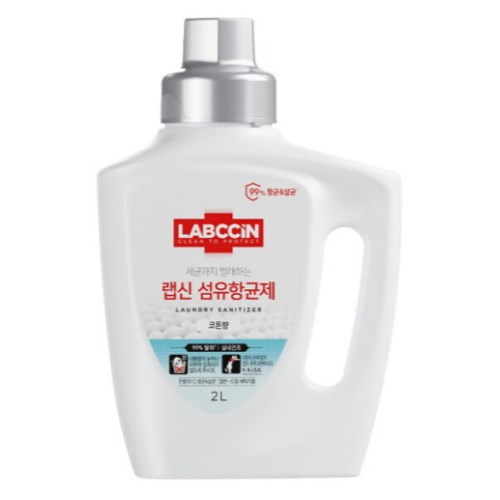 랩신 섬유 항균제 코튼향 2L이미지입니다. 누르면 해당 게시물로 새창이동합니다.