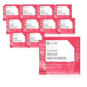 종근당건강 벤비티 엘라스틴 저분자 피쉬콜라겐 2g 60포 (11개)