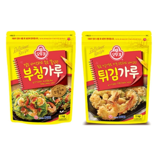오뚜기 튀김가루1KG + 부침가루1kg 2세트_이미지