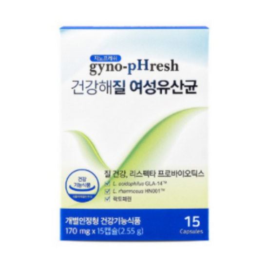 모비타 지노프레쉬 건강해질 여성유산균 15캡슐 (1개)_이미지