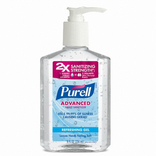 퓨렐 2x 어드밴스드 손소독제 236ml (1개)_이미지