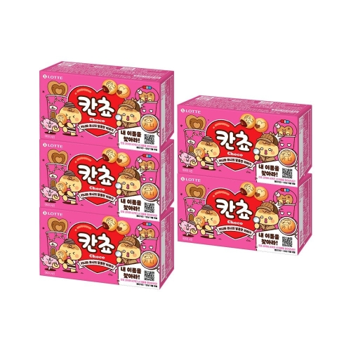 롯데제과 칸쵸 내 이름을 찾아라! 54g (5개)_이미지