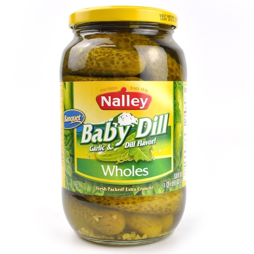 코스트코 커클랜드 코스트코 NALLEY 낼리스 베이비 딜 피클  1L × 1병   피클, 오이지_이미지