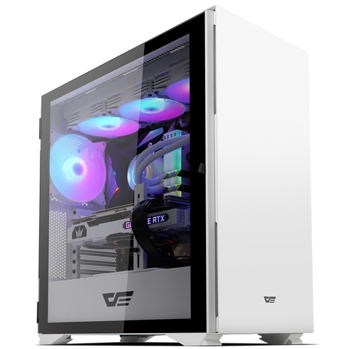 darkFlash DLX22 RGB 강화유리 (화이트)_이미지