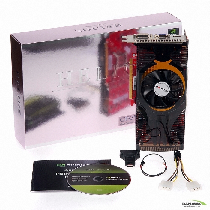 ��ص��� ������ GTS250 HELIOS D3 512MB