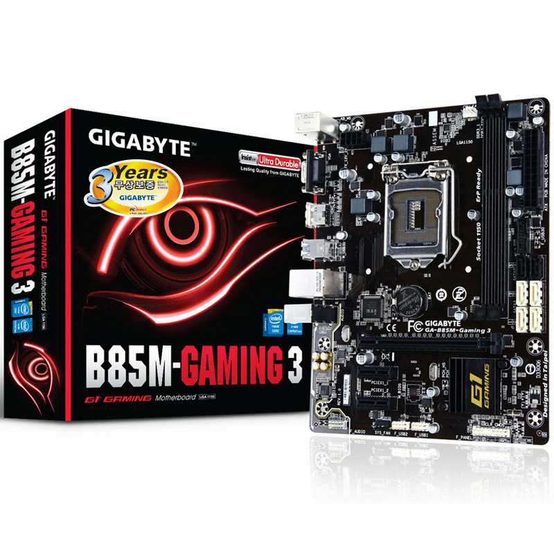 GIGABYTE GA-B85M-Gaming 3 게이밍에디션 피씨디렉트_이미지