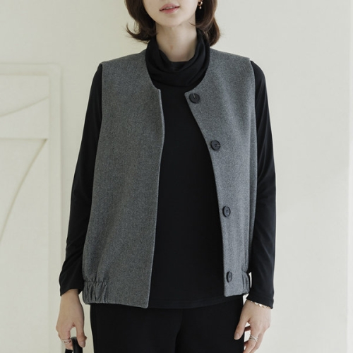 데드라 VED6022_DO 디스토밴딩울조끼 88size