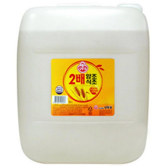 오뚜기 2배 양조식초 18L (1개)_이미지