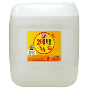 오뚜기 2배 양조<b>식초</b> 18L